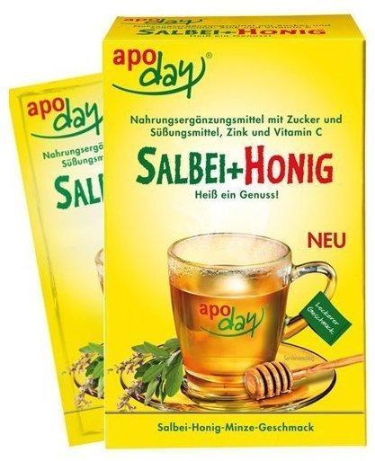 Wepa Apoday heißer Salbei + Honig + Vit.C + Zink Pulver (10 x 10 g)