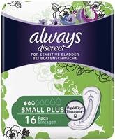 always Discreet Inkontinenz Small Plus 16 Slipeinlagen