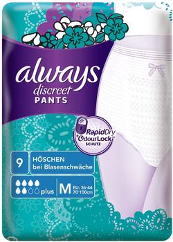 Always Discreet Pants Plus Medium (9 Stk.)