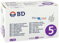 BD THIN Wall Pen-Nadeln 0,25 31 Gx5 mm 100 St