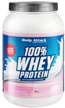 Body Attack 100% Whey Protein (67127) 900g Strawberry-White-Chocolate