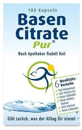 Madena Basen Citrate Pur nach Apotheker Rudolf Keil Kapseln (180 Stk.)