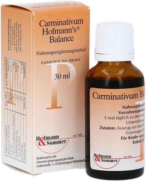 Carminativum Hofmann's Balance Tropfen (30ml)