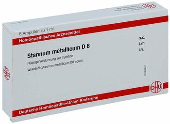 DHU-ARZNEIMITTEL STANNUM METALLICUM D8 AMPULLEN