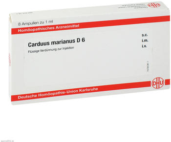 DHU Carduus marianus D 6 Ampullen (8x1ml)