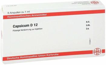 DHU-ARZNEIMITTEL CAPSICUM D12 AMPULLEN