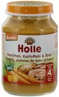 Holle Karotten Kartoffel und Rind 190 g