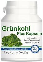 PZN-DE 12564185, Gr&uuml;nkohl Plus Kapseln Inhalt: 55 g, Grundpreis: &euro; 291,82 / kg