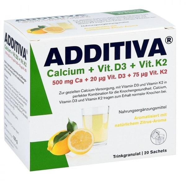 Dr. Scheffler Additiva Calcium+D3+K2 Granulat (20 Stk.)