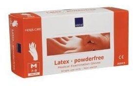 Abena Hospicare Latex-Handschuhe puderfrei Dop. Chlor. Gr. M (10 x 100 Stk.)