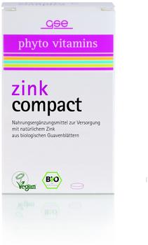 GSE Zink Compact Bio Tabletten (60 Stk.)
