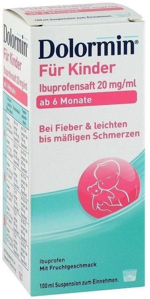 Dolormin für Kinder Ibuprofensaft 20 mg/ml (100ml)