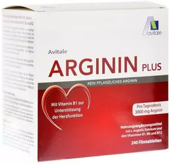 Avitale Plus Vitamin B1+B6+B12+Fols&auml;ure Filmtabletten (240 Stk.)