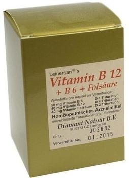 Diamant Natuur B.V. Vitamin B6 + B12 + Folsäure N Kapseln (60 Stk.)