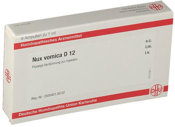 DHU Nux Vomica D12 Ampullen (8x1ml)