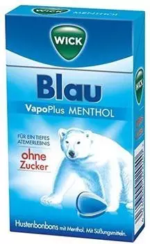 Wick Blau ohne Zucker (46g)