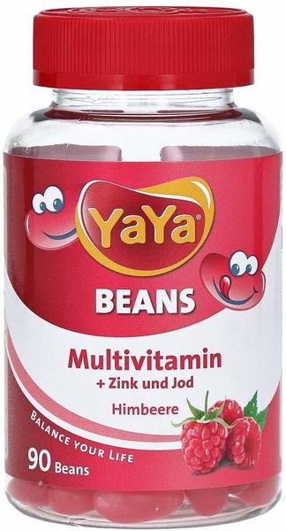 Amapharm Yaya Beans Multivitamin Himbeere Zink Und Jod Kaudragees (90 Stk.)