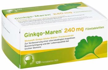 Ginkgo Maren 240 mg Filmtabletten 120 St