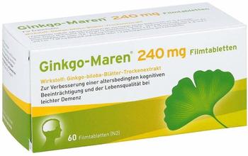 Ginkgo Maren 240 mg Filmtabletten (60 Stk.)