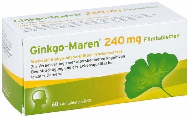 Ginkgo Maren 240 mg Filmtabletten (60 Stk.)