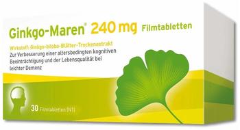 Ginkgo Maren 240 mg Filmtabletten 30 St
