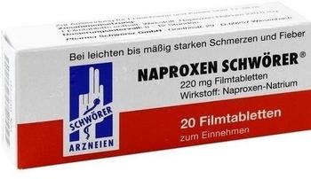 Pharma Schwörer Naproxen Filmtabletten 20 Stk.