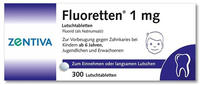 Zentiva Fluoretten Tabletten 1 mg Tabletten (300 Stk.)