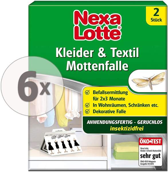 Nexa Lotte Kleider- & Textil-Mottenfalle insektizidfrei
