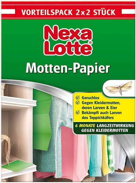 Nexa Lotte Mottenschutzpapier (2 St)