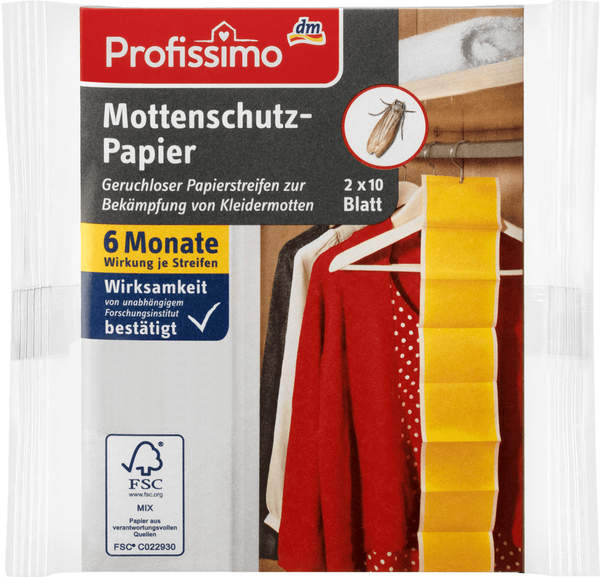 Profissimo Mottenschutz-Papier (2 St)