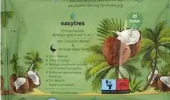 Easyties Erfrischende Reinigungst&uuml;cher 3 in 1