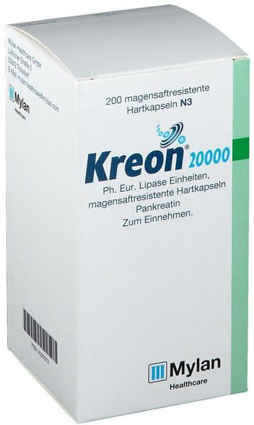 Kreon 20000 Hartkapseln (200Stk.)