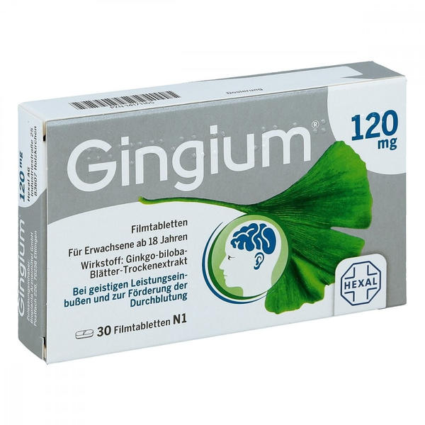 Gingium 120mg Filmtabletten (30 Stk.)