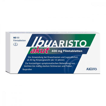 Ibu Aristo akut 400mg Filmtabletten (50Stk.) Ibu Aristo akut 400mg Filmtabletten (50Stk.)