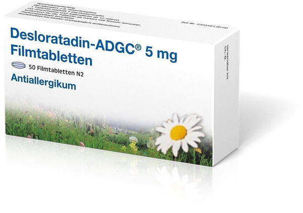 Desloratadin ADGC 5mg Filmtabletten (50Stk.)