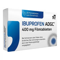 PZN-DE 17445315, Zentiva Pharma Ibuprofen Adgc 400 Mg Filmtabletten 20 stk