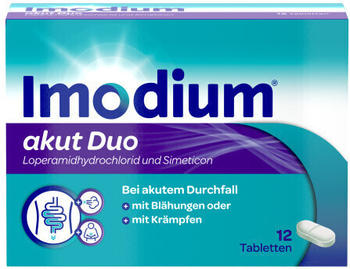 Imodium Akut Duo Tabletten (12 Stk.)