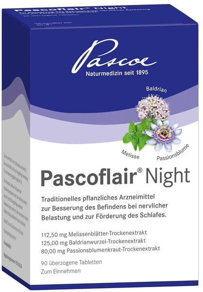 Pascoflair Night überzogene Tabletten (90 Stk.)