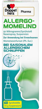 Doppelherz Allergo-Momelind 50 &micro;g/Spr&uuml;hsto&szlig; Nasenspray (10 g)