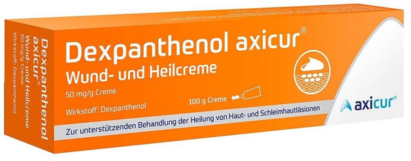 Dexpanthenol axicur Wund- und Heilcreme (100g)