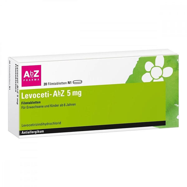 Levoceti-AbZ 5 mg Filmtabletten (20 Stk.)