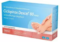 Ciclopirox Dexcel 80 mg/g 3,3 ml