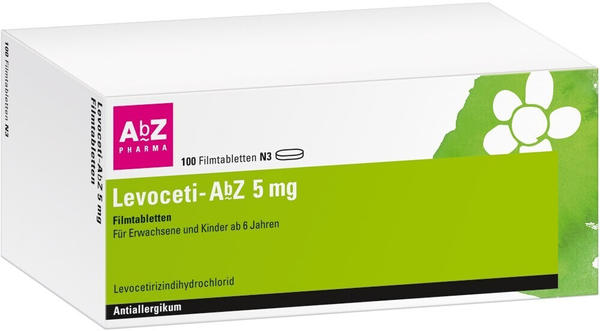Levoceti-AbZ 5 mg Filmtabletten (100 Stk.)