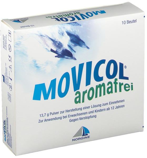 Movicol aromafrei Pulver z.herst. einer Lösung MP (10 Stk.)