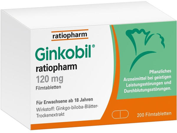 Ginkobil 120 mg Filmtabletten (200 Stk.)