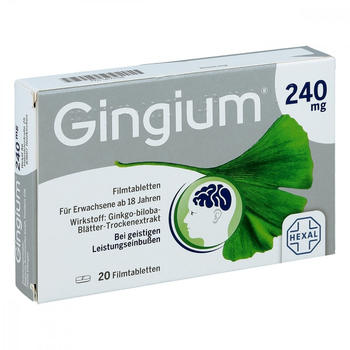 Gingium 240mg Filmtabletten (20 Stk.)
