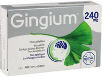PZN-DE 14171202, Hexal Gingium 240 mg Filmtabletten 40 stk