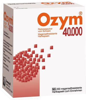 Ozym 40.000 Hartkapseln magensaftresistent (200 Stk.)