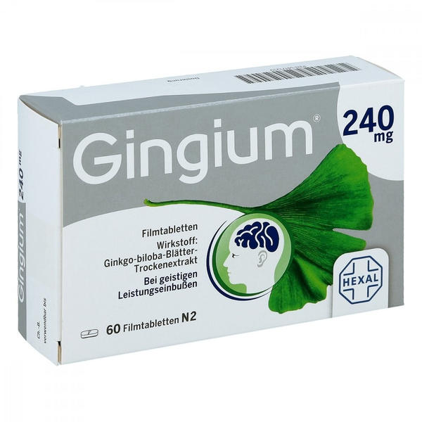 Gingium 240mg Filmtabletten (60 Stk.)