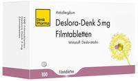 PZN-DE 16606199, Denk Pharma Deslora-Denk 5 mg Filmtabletten 100 St, Grundpreis: